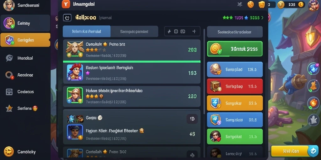 Screenshot tampilan utama aplikasi 99LUCK99.