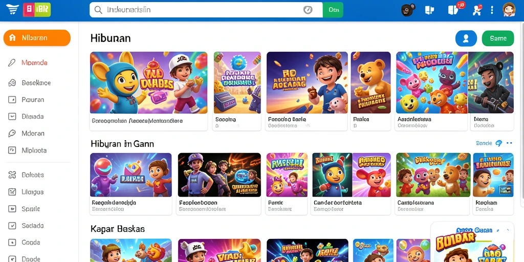 Tampilan antarmuka SS88BET yang menarik dan intuitif.